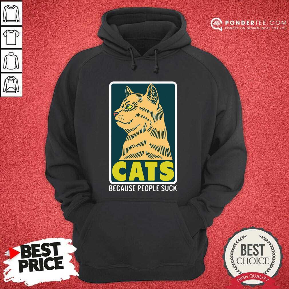 Happy Cats Because People Suck Shirt