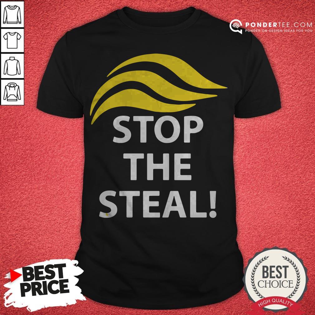 Happy Donald Trump Stop The Steal 2020 Shirt