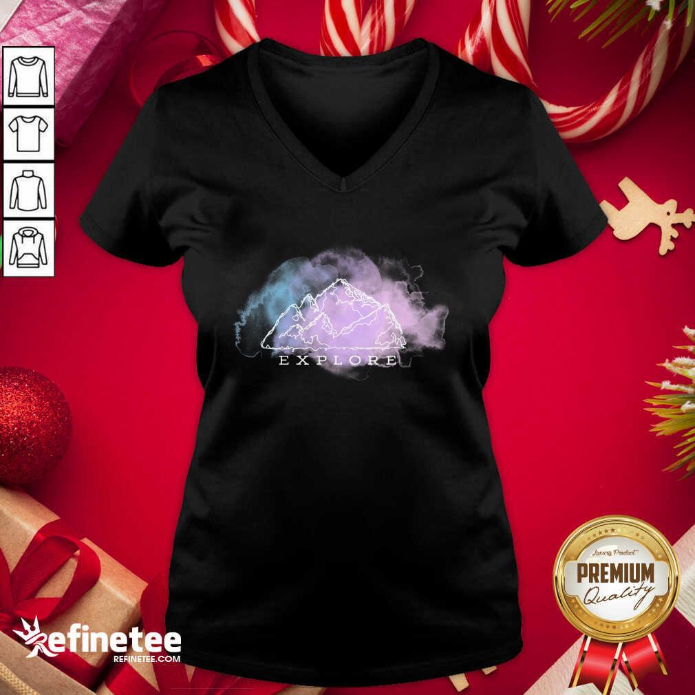 Happy Explore Mountain Outdoor Nature Campings Shirt