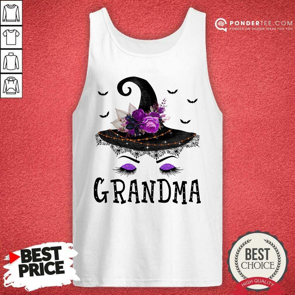 Happy Grandma Witch Hat Halloween Shirt