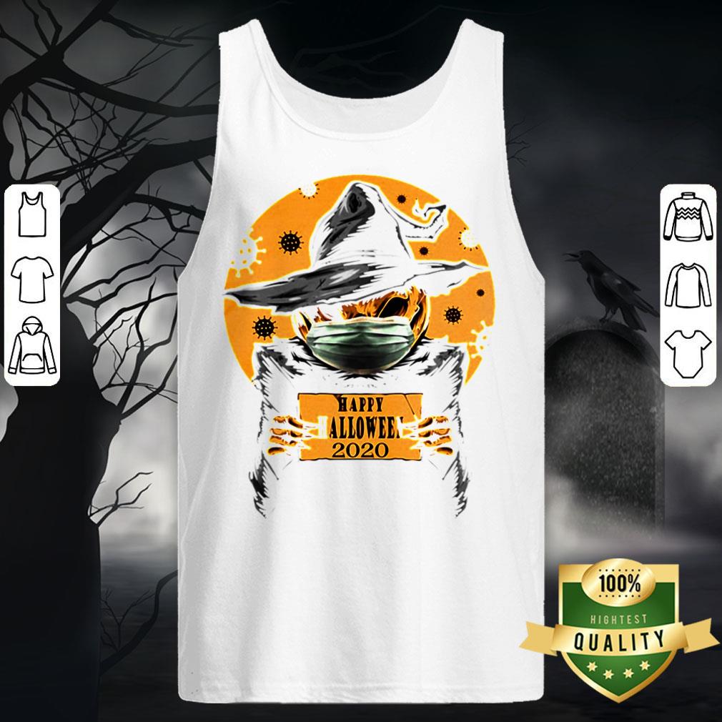 Happy Halloween Jack Skellington Witch 2020 Covid-19 Shirt