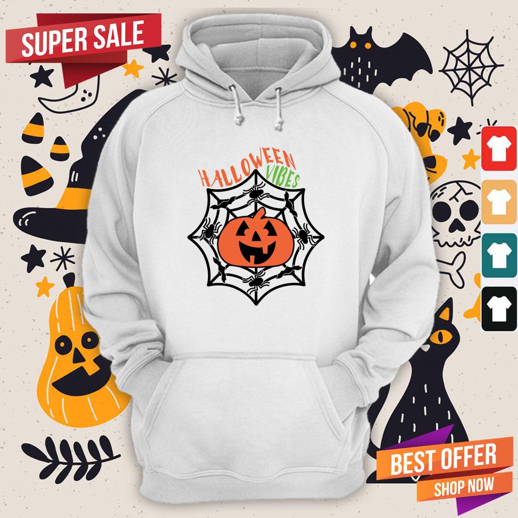 Happy Halloween Vibes Pumpkin Shirt