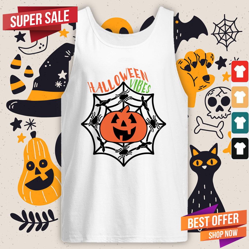 Happy Halloween Vibes Pumpkin Shirt