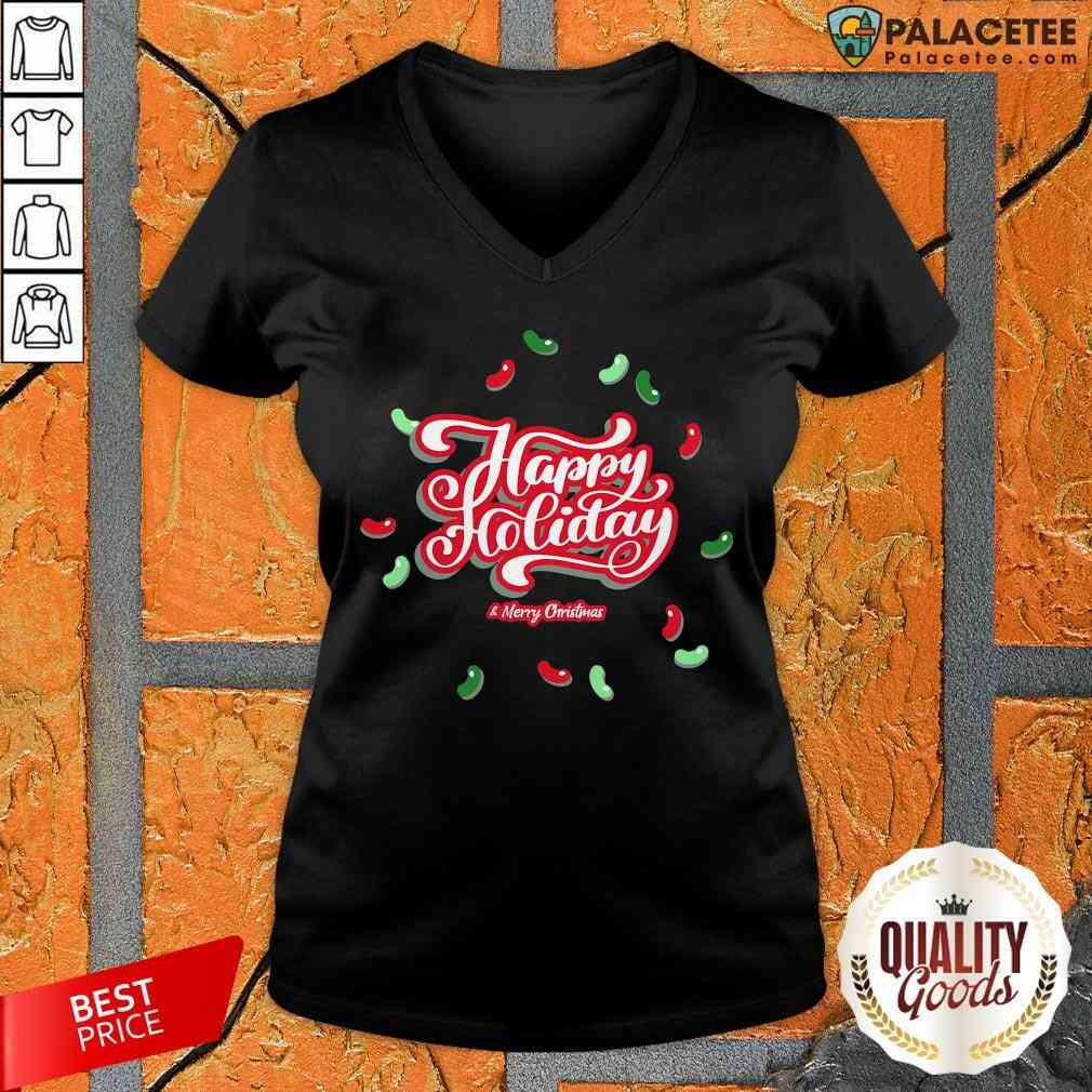 Happy Holiday Merry Christmas Quote Shirt