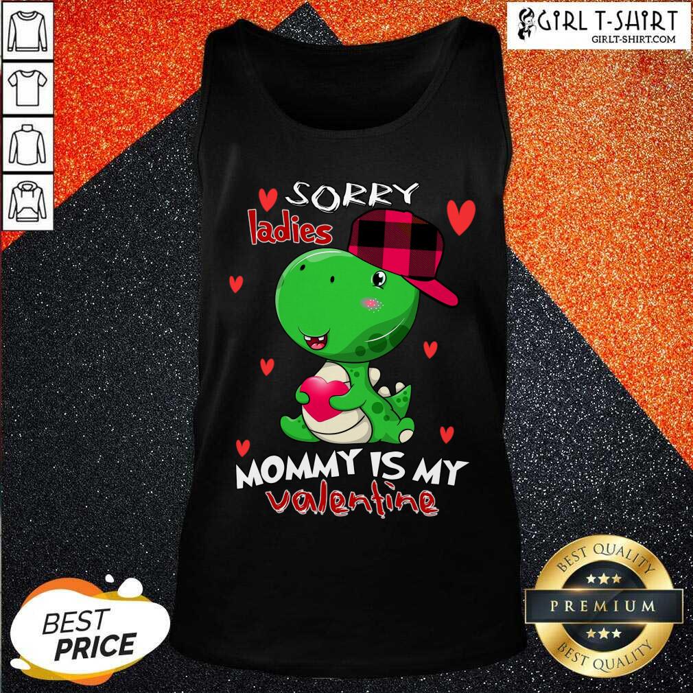 Happy Kids Valentines Day Boys Mommy Is My Valentine Dino T Rex Shirt