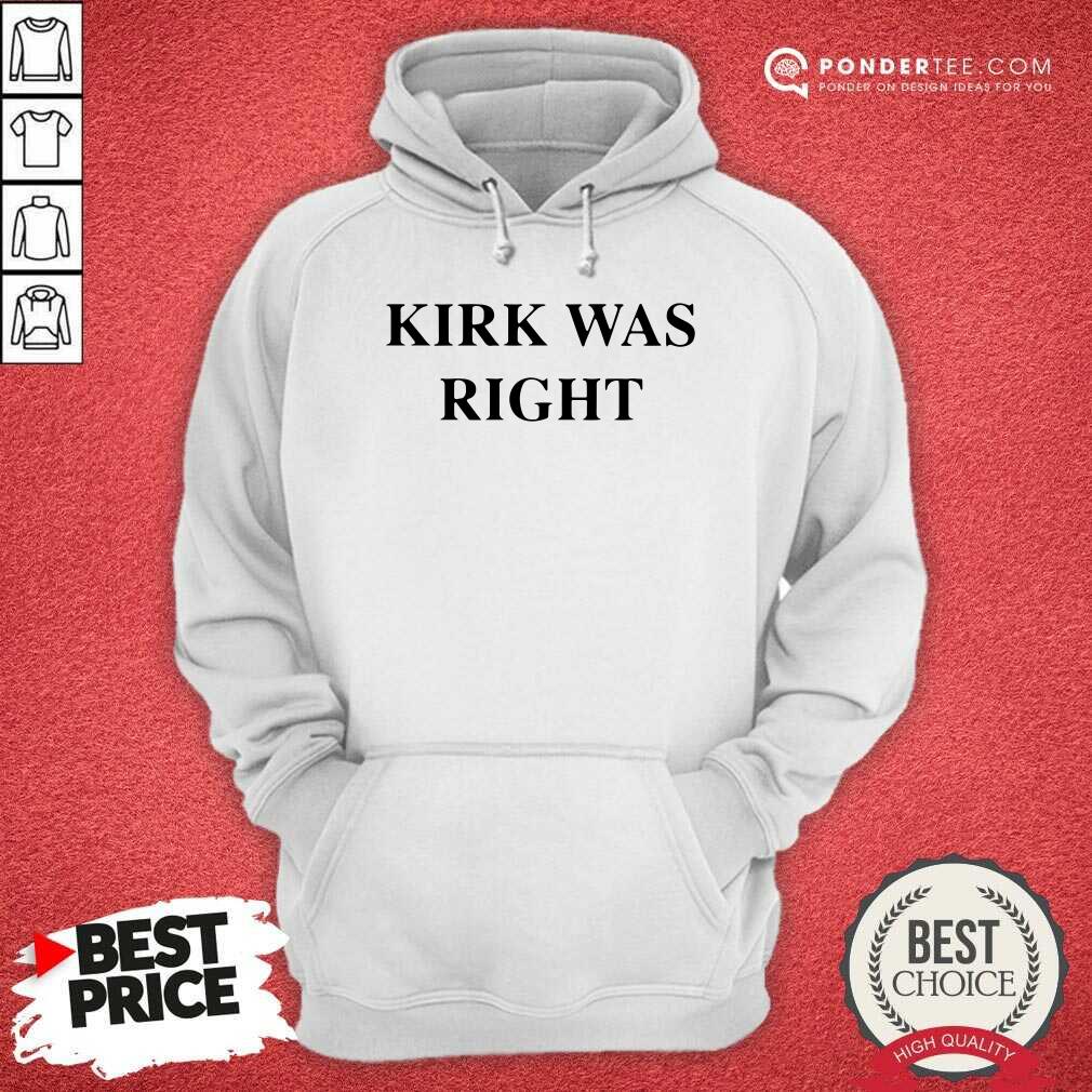 Happy Kirk Was Right Unisex Shirt