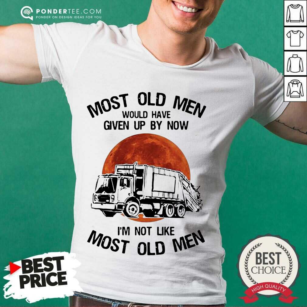 Happy Most Old Men Waste Collector Moon Blood 2 Shirt