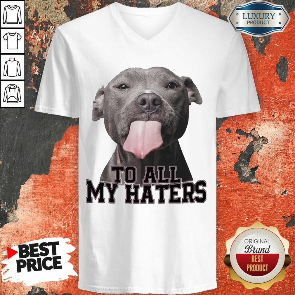 Happy Pitbull To All My Haters Shirt