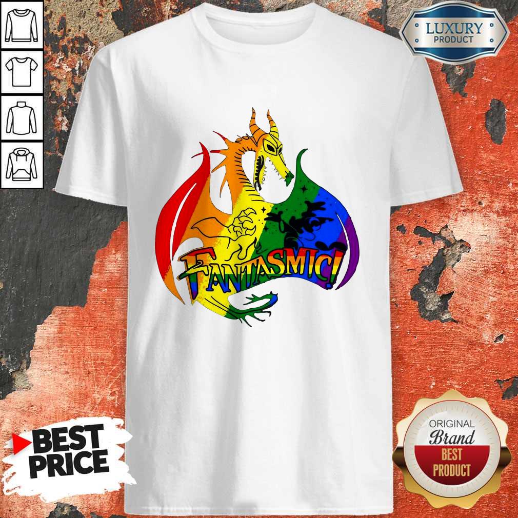 Happy Pride Dragon Fantasmic LGBT Shirt