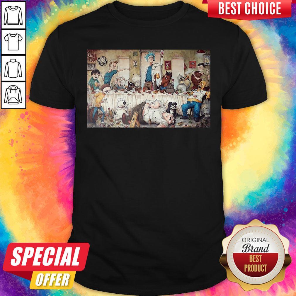 Happy Rick And Morty Marcelo Ventura Art Shirt