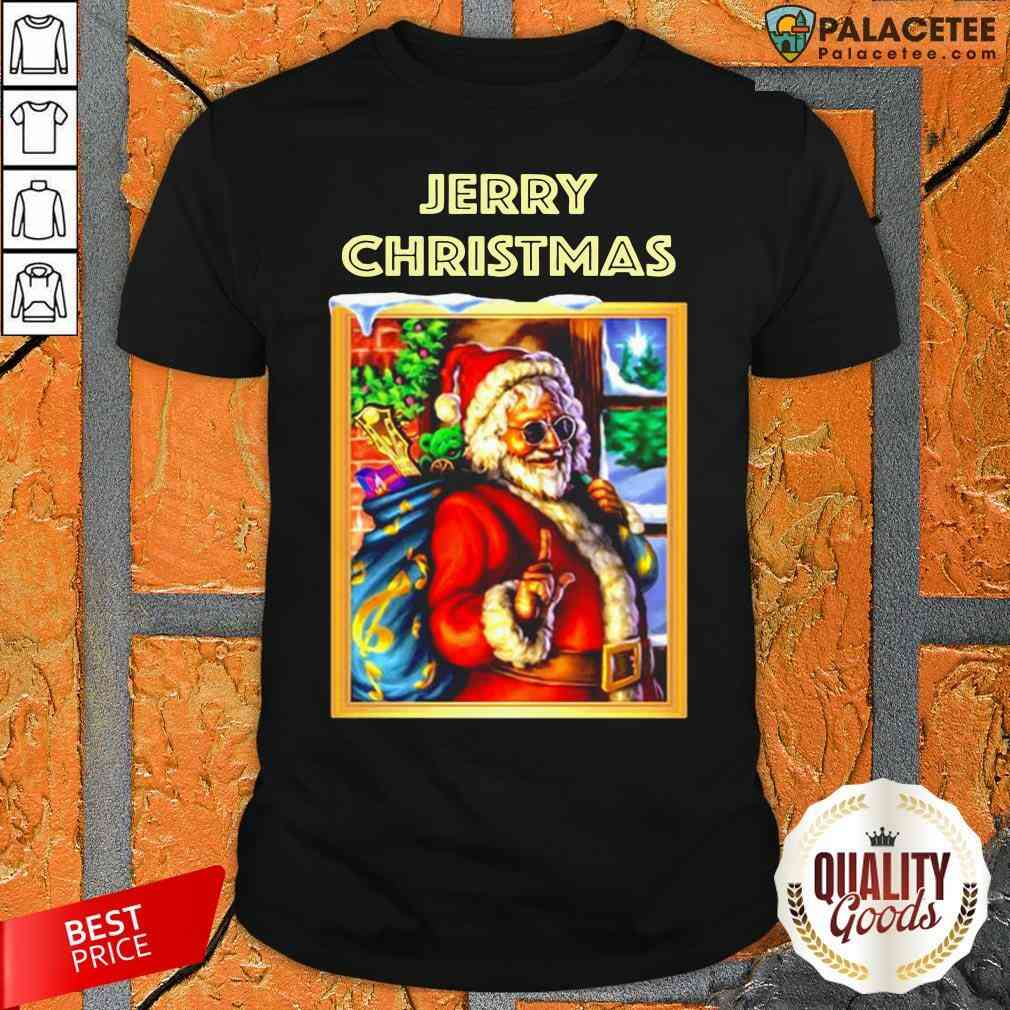 Happy Santa Claus Jerry Christmas Shirt