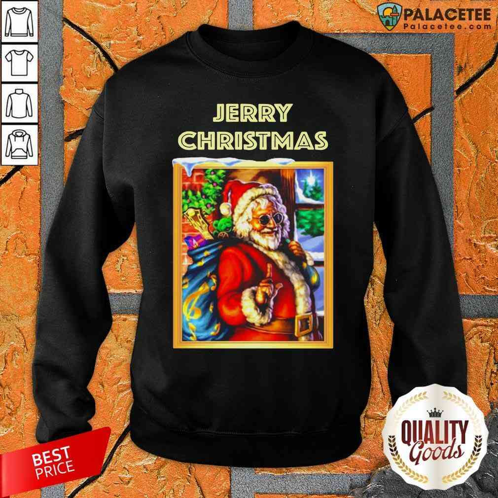 Happy Santa Claus Jerry Christmas Shirt