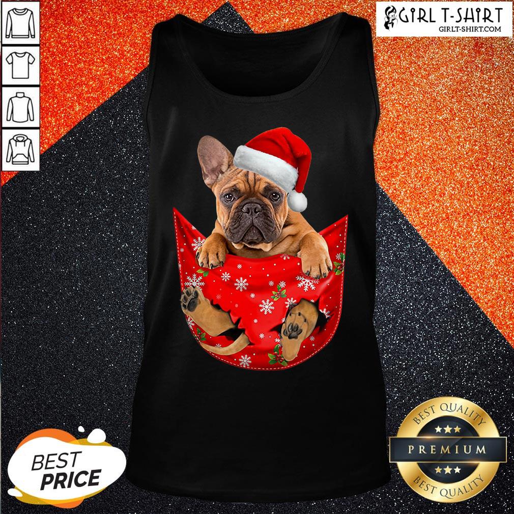 Happy Santa French Bulldog Merry Christmas Shirt
