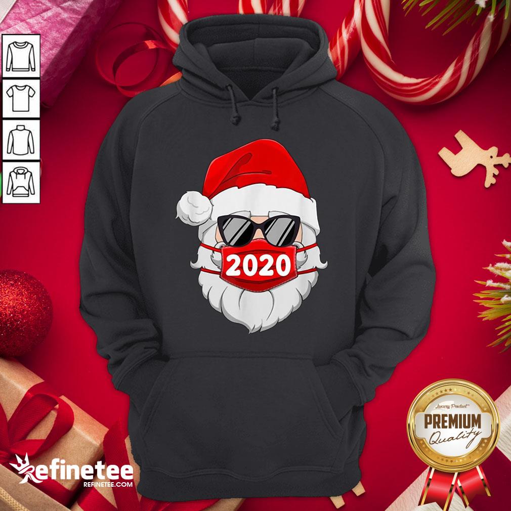 Happy Santa With Face Mask 2020 Christmas Shirt