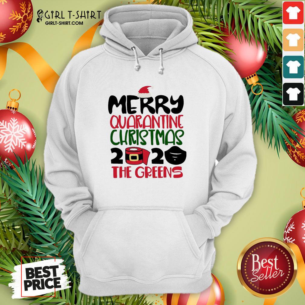 Happy Toilet Paper Merry Quarantine Christmas 2020 The Greens Shirt