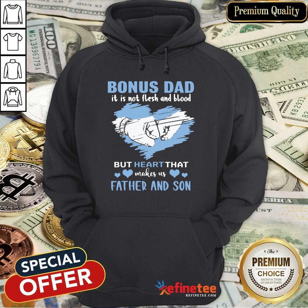Heart Bonus Dad Father And Son Shirt