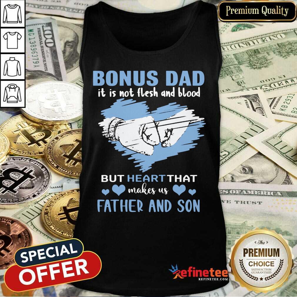 Heart Bonus Dad Father And Son Shirt
