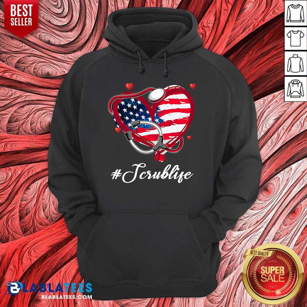Heart Stethoscope Scrub Life Shirt
