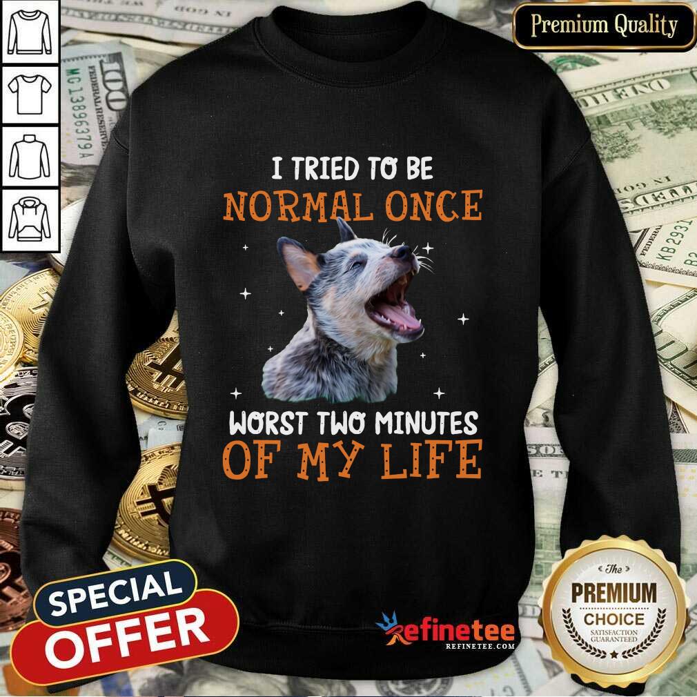Heeler I Tried To Be Normal Once Worst Two Minutes Of My Life Shirt