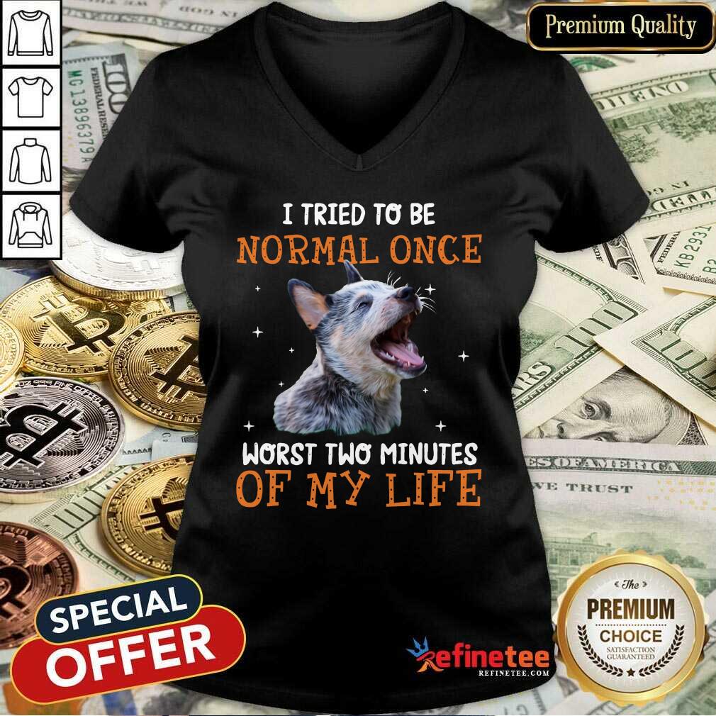 Heeler I Tried To Be Normal Once Worst Two Minutes Of My Life Shirt