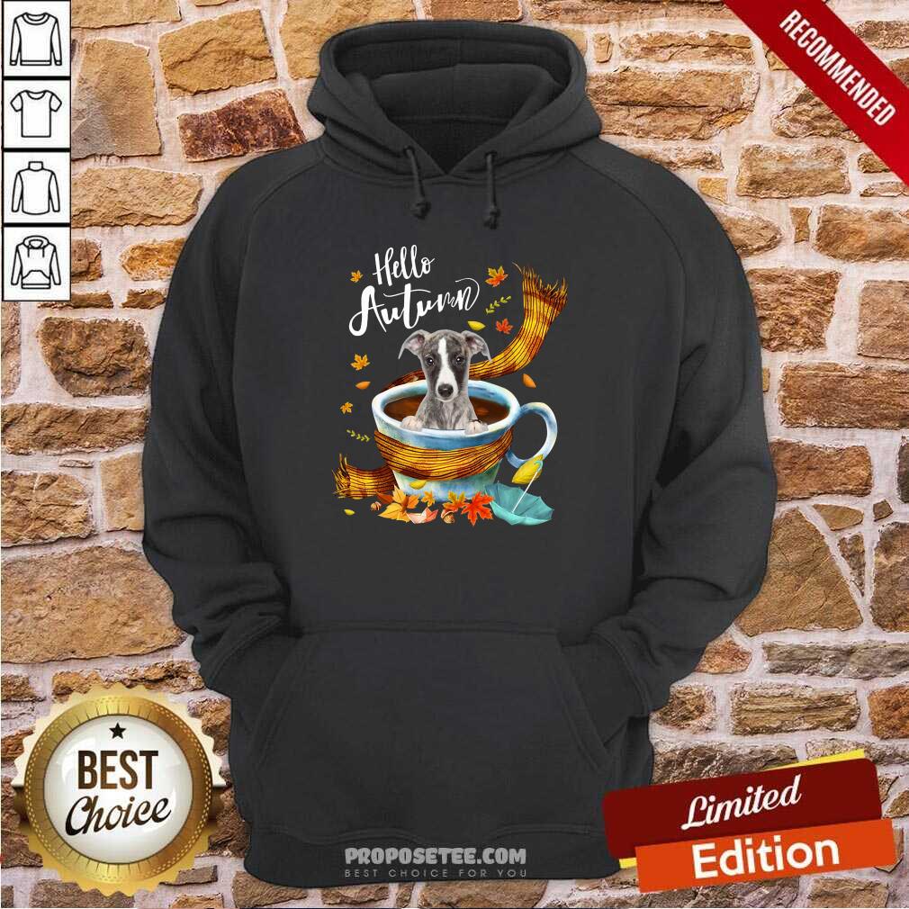 Hello Autumn Whipped Dog Coffee Shirt