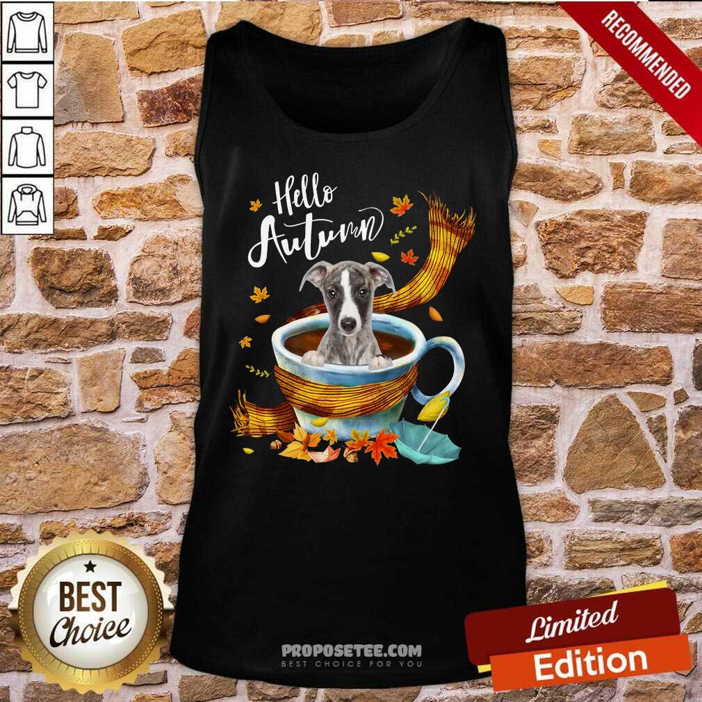 Hello Autumn Whipped Dog Coffee Shirt