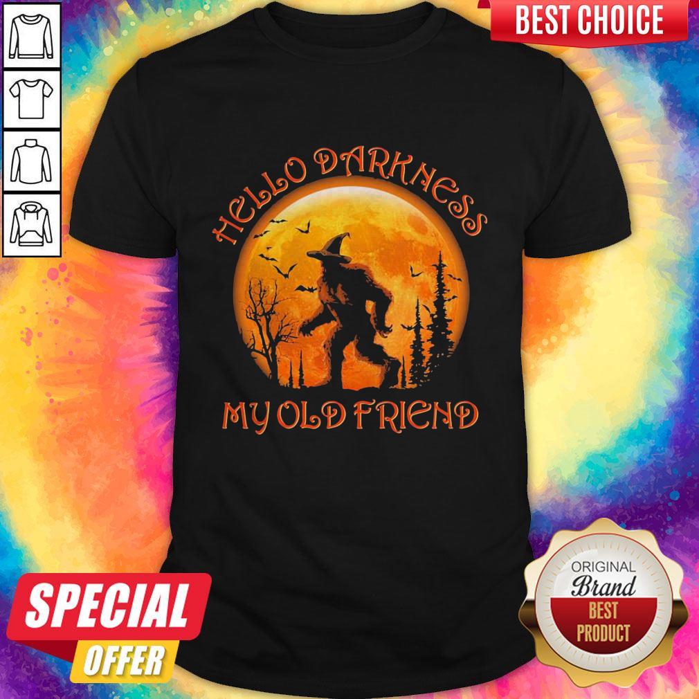 Hello Darkness My Old Friend Halloween Premium Perfect Shirt