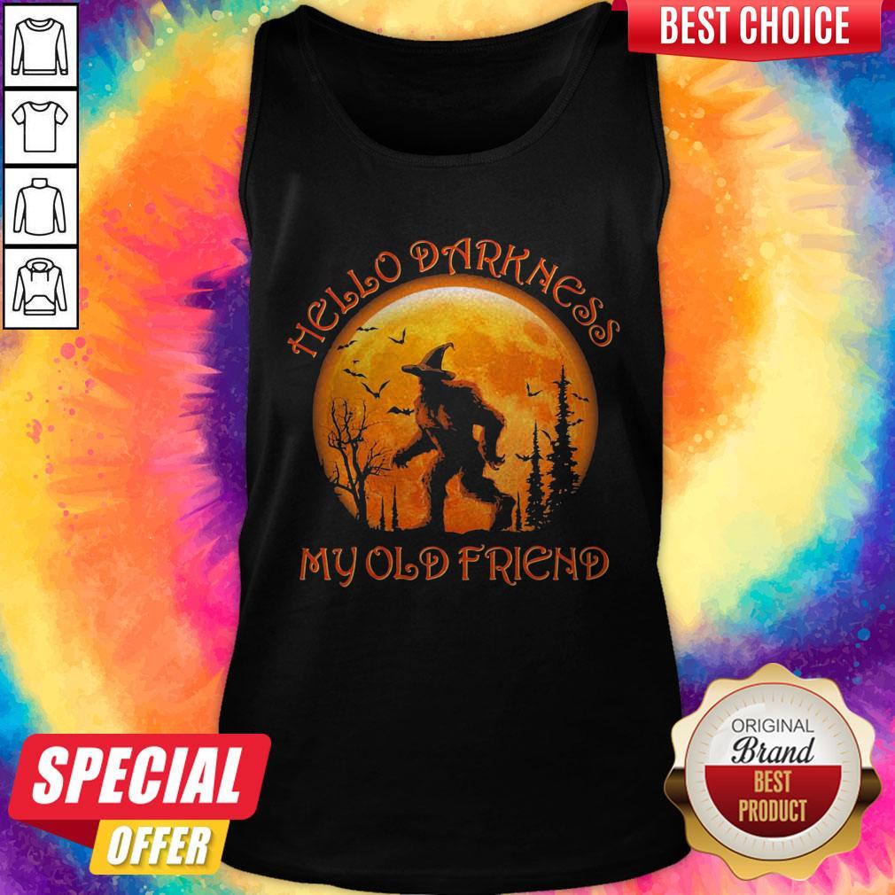 Hello Darkness My Old Friend Halloween Premium Perfect Shirt