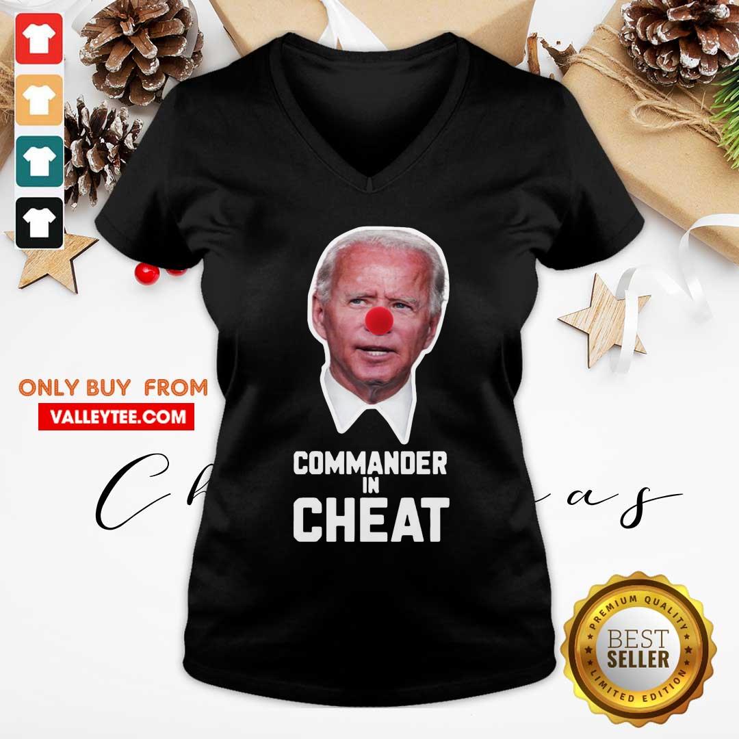 High Quality Joe Biden Commander In Cheat Shirt