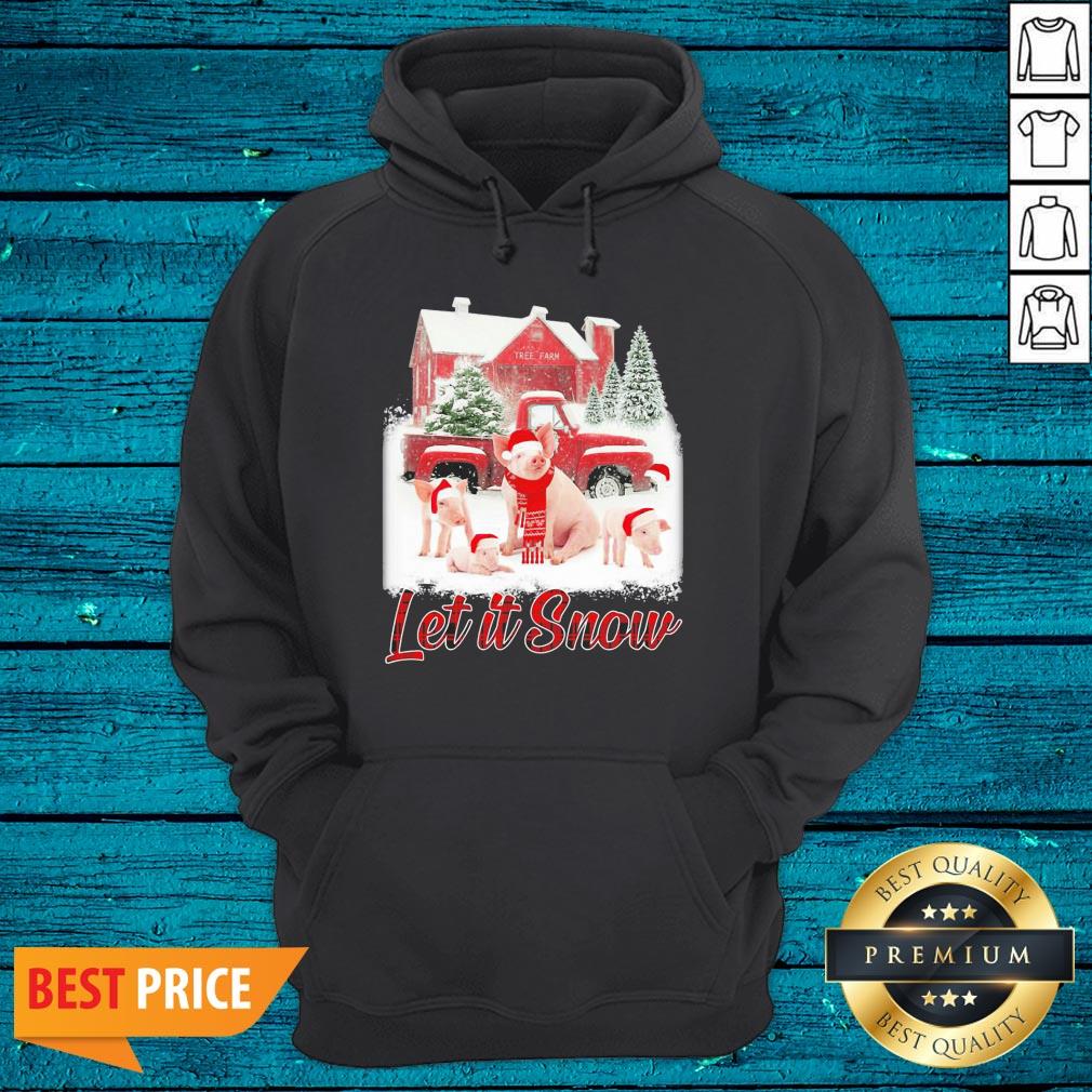 High Quality Pigs Let It Snow Christmas Shirt