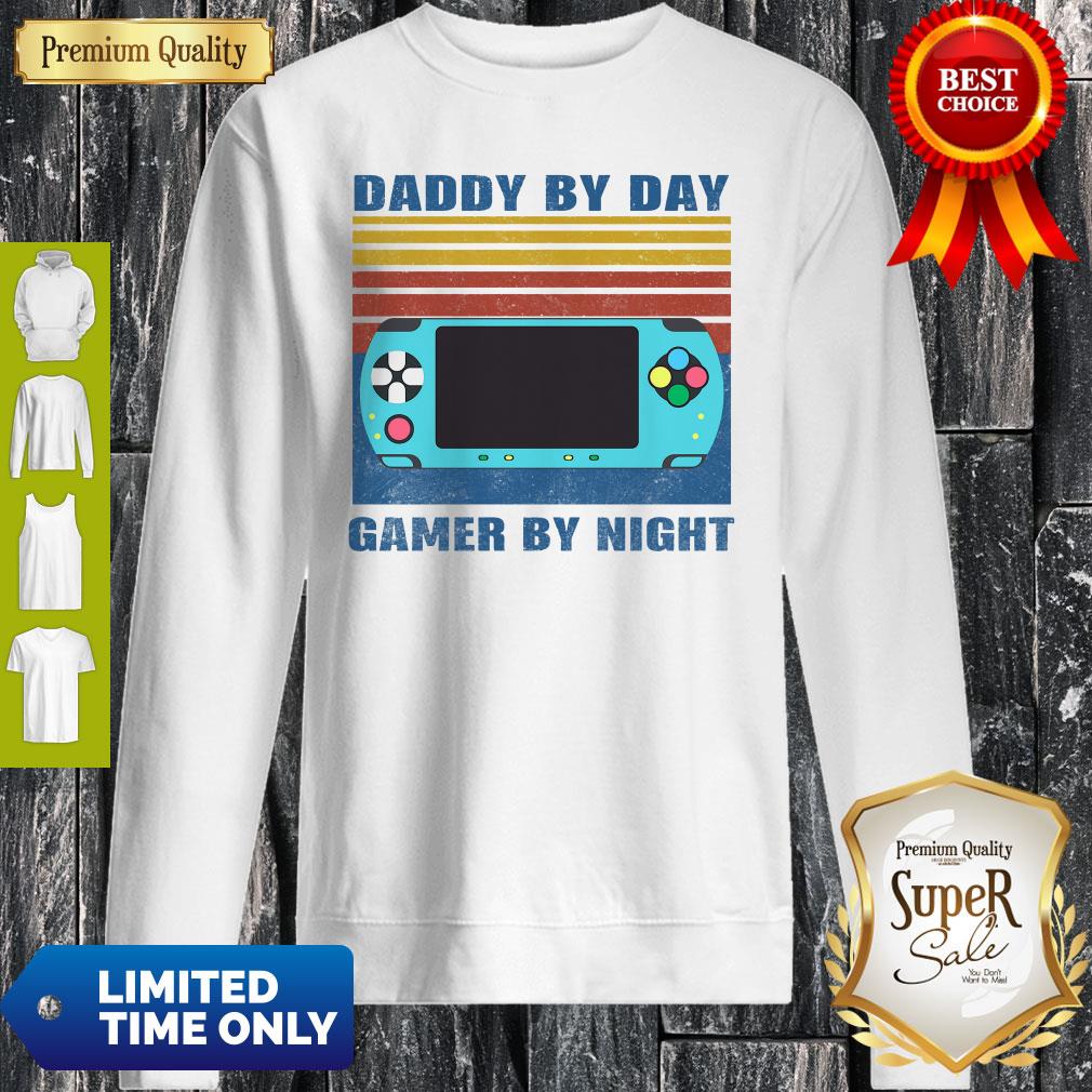 Official Daddy By Day Gamer By Night Shirt