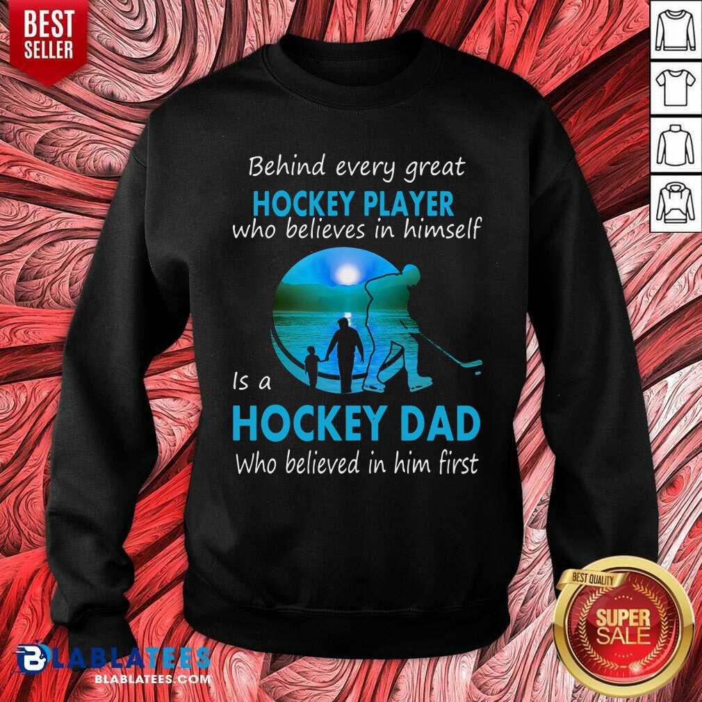 Hockey Player Is A Hockey Dad Shirt