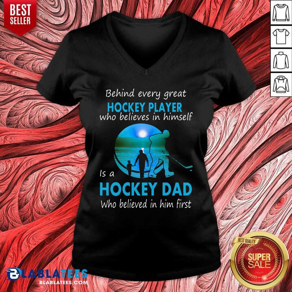 Hockey Player Is A Hockey Dad Shirt