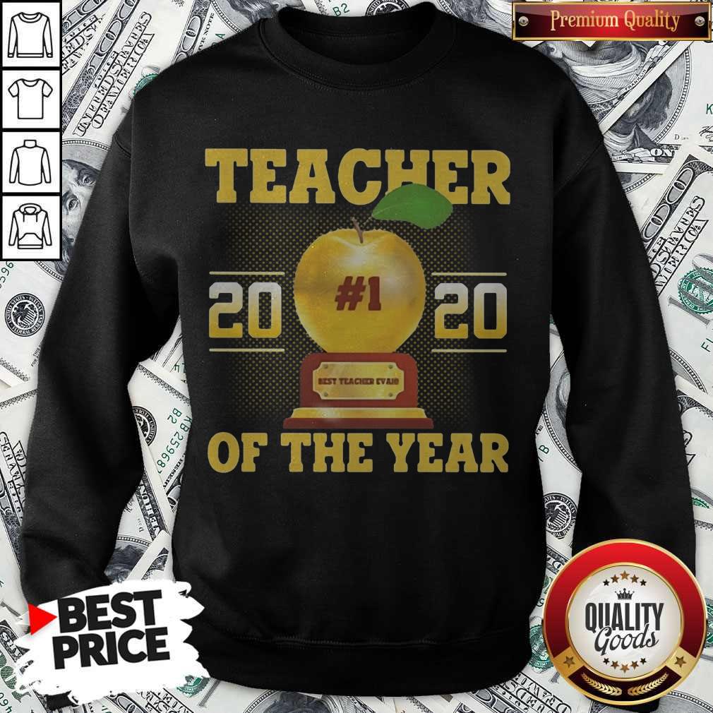 Home School Teacher 2020 Of The Year There Is No Substitute Apple Shirt