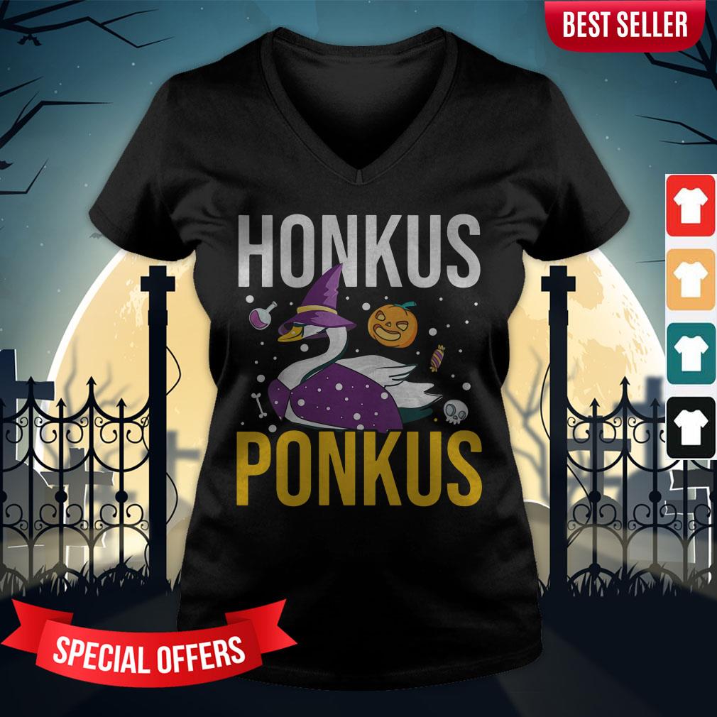 Honkus Ponkus Shirt Funny Halloween Witches Duck Gifts Shirt