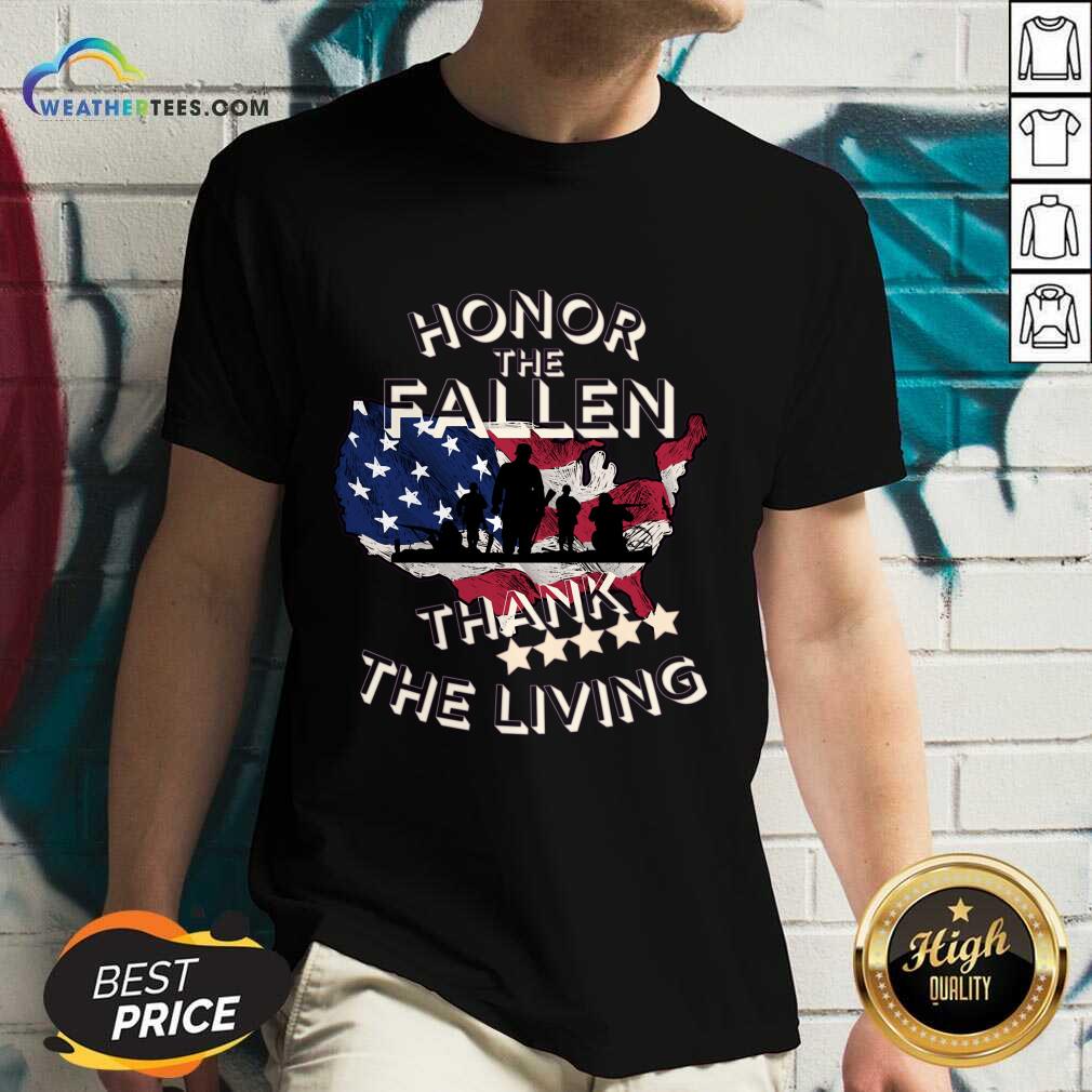 Honor The Fallen Thank The Living America Shirt