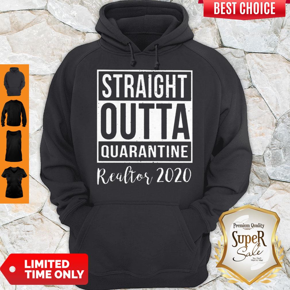 Straight Outta Quarantine Realtor 2020 Coronavirus Shirt