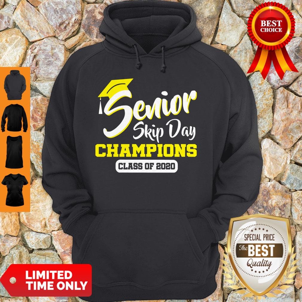 Top Senior 2020 Skip Day Champion Class Of 2020 Red Black Shirt