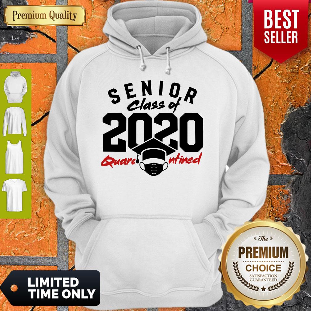 Funny Senior Class Of 2020 Mask Quarantined Shirt