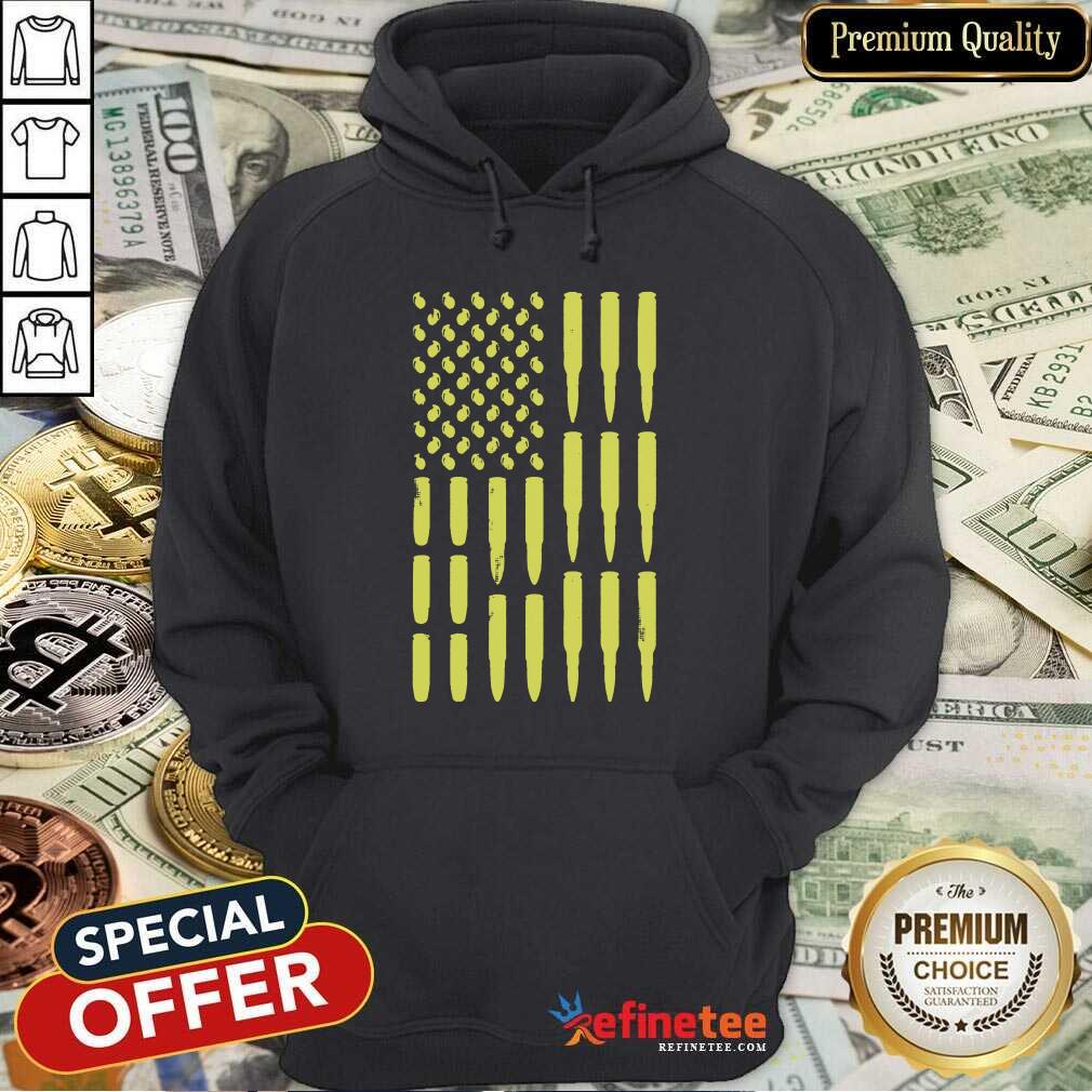 Hot American Bullet Flag Shirt