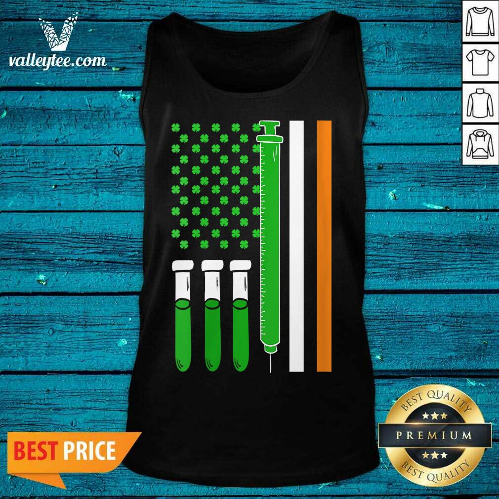 Hot American Flag Shamrock Clover St Patricks Day Mexico Shirt
