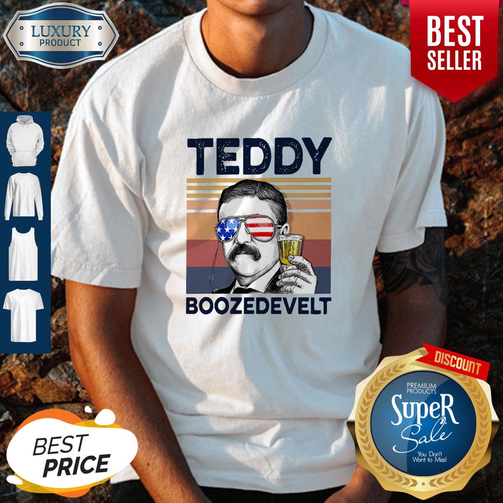 Hot American Flag Teddy Boozedevelt Shirt