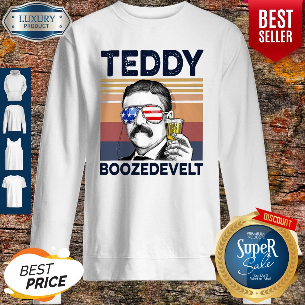 Hot American Flag Teddy Boozedevelt Shirt