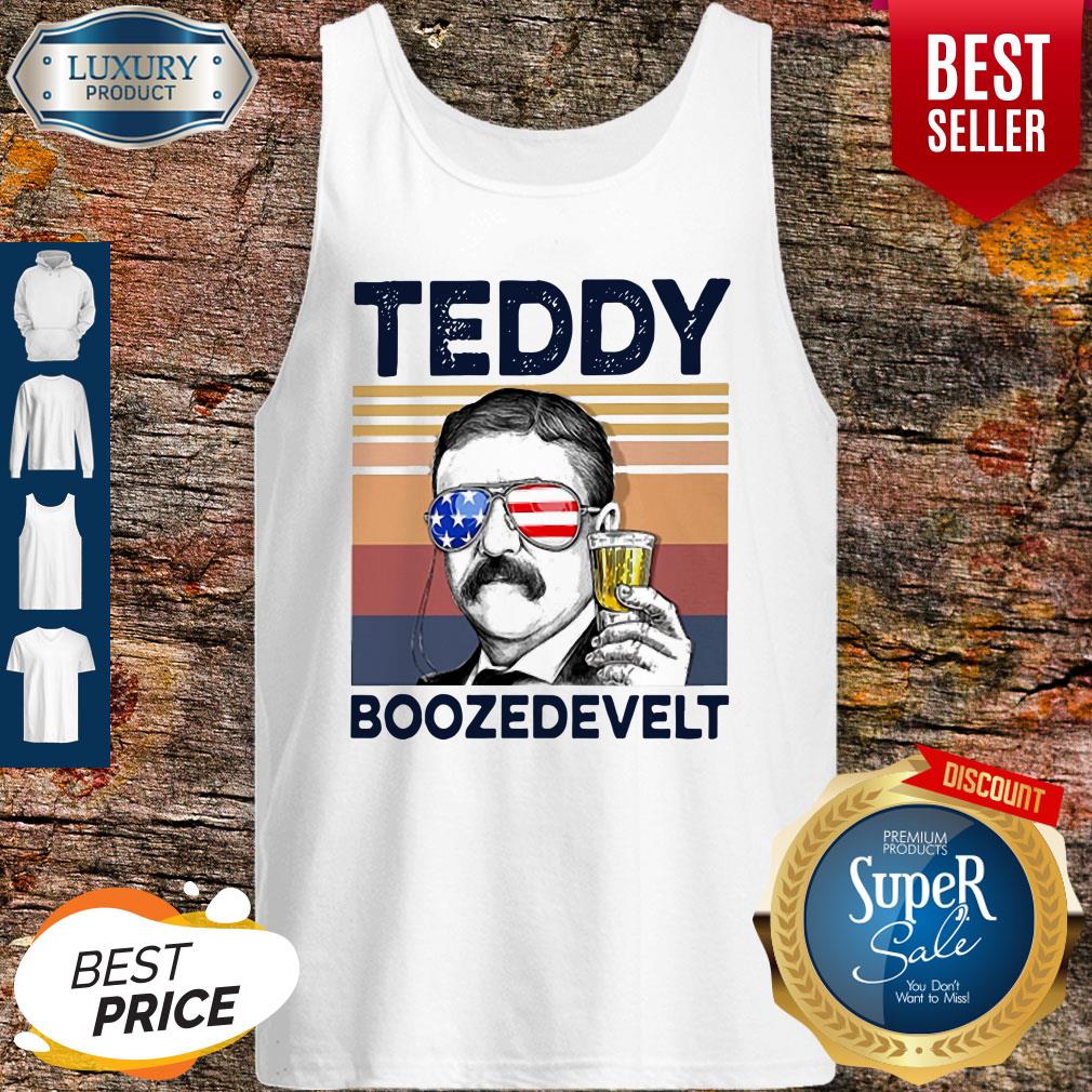 Hot American Flag Teddy Boozedevelt Shirt