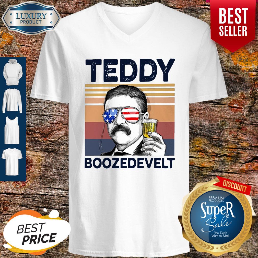 Hot American Flag Teddy Boozedevelt Shirt