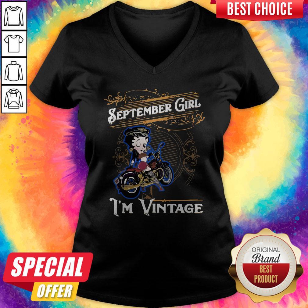 Hot Betty Boop September Girl I’m Vintage Shirt
