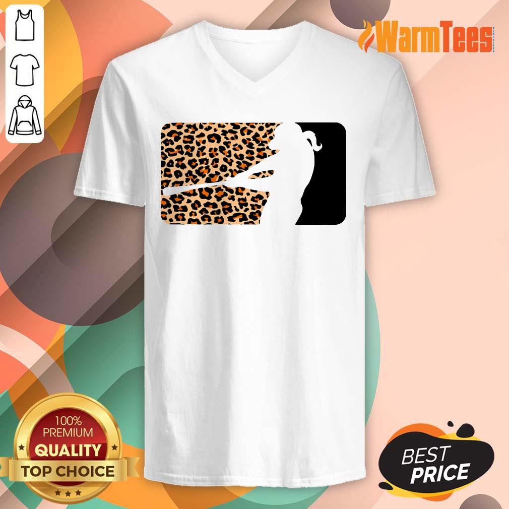 Hot Cheetah Softball Shirt