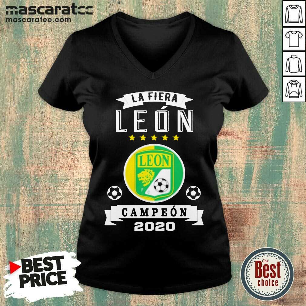 Hot Club Leon Campeon 2020 Futbol Mexicano La Fiera Shirt