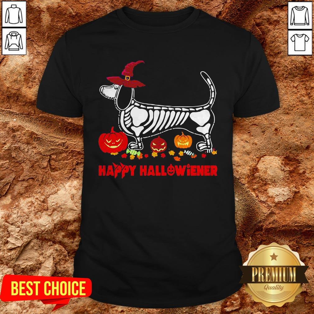 Hot Dachshund Happy Hallowiener Shirt