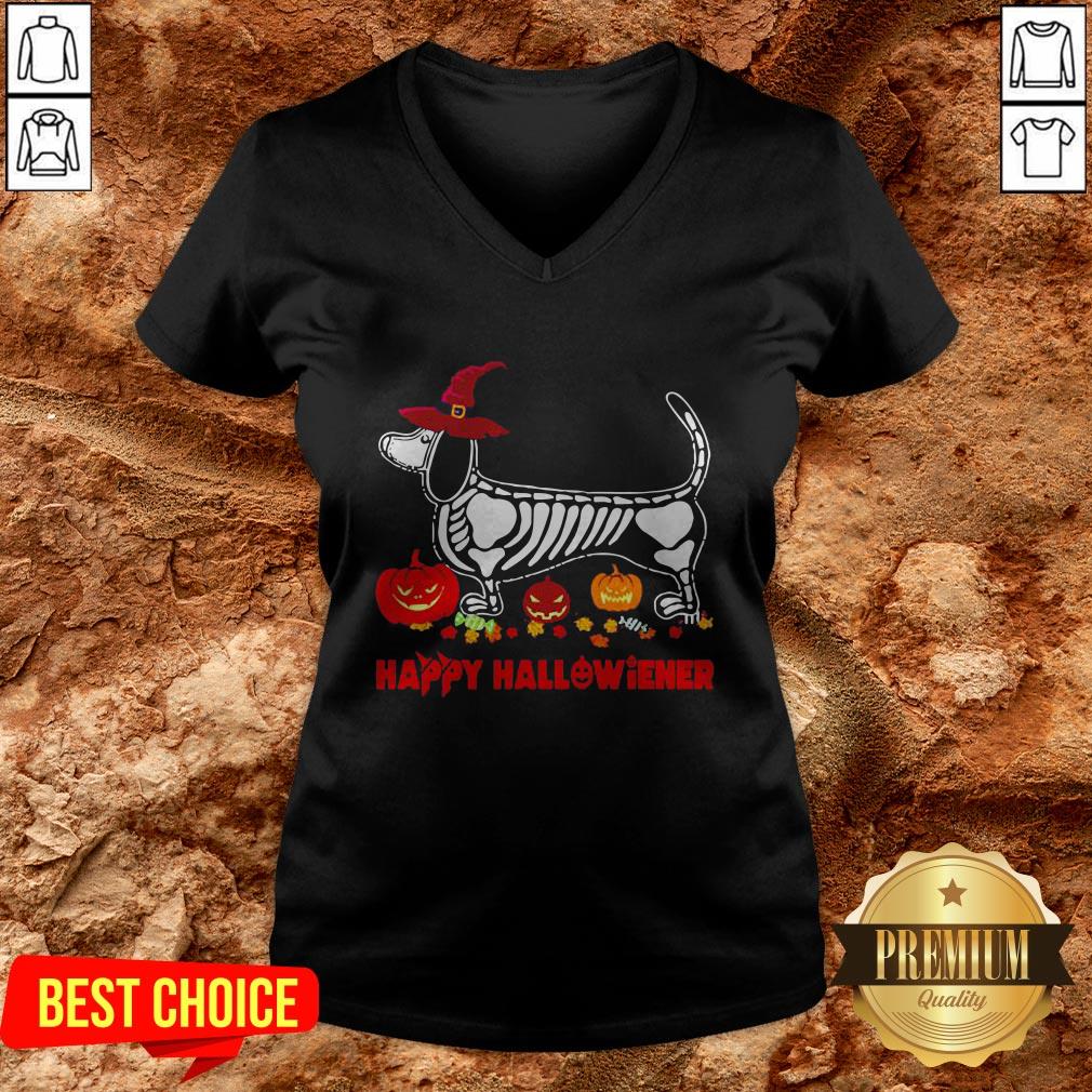 Hot Dachshund Happy Hallowiener Shirt